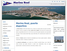 Tablet Screenshot of marinarealcoruna.com